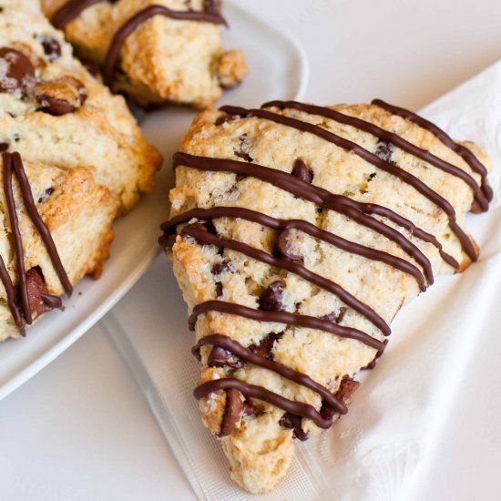 Triple Chocolate Scones