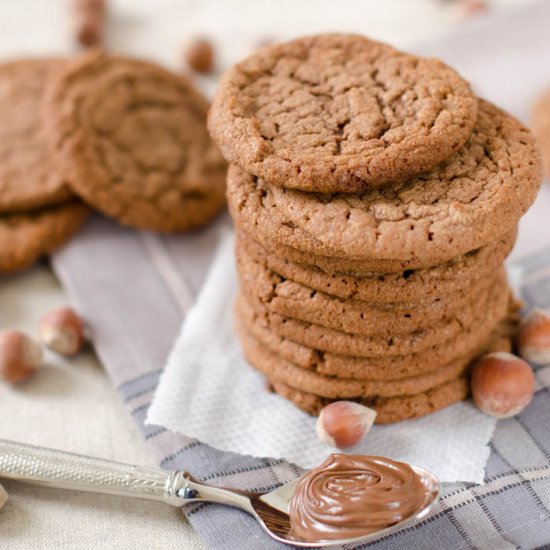 Nutella Soft Cookies