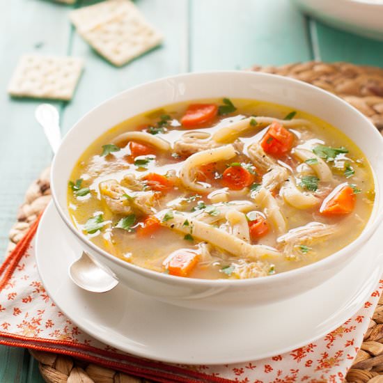 Homemade Chicken Noodle Soup