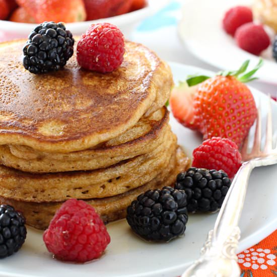 Pancakes Made with Spelt Flour