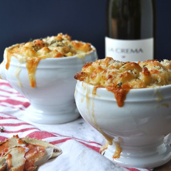 Dungeness Crab Mac and Cheese