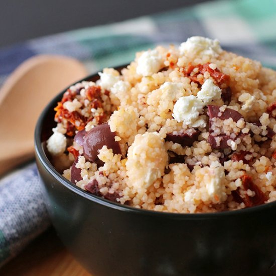 5 Minute Greek Couscous