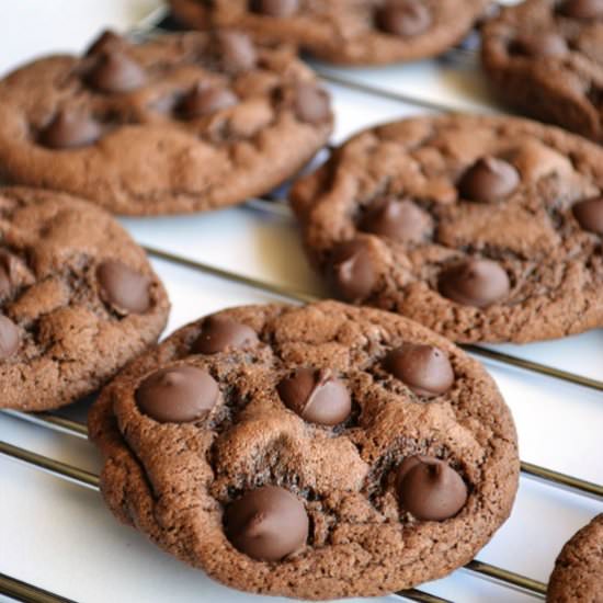 Double Chocolate Cookies