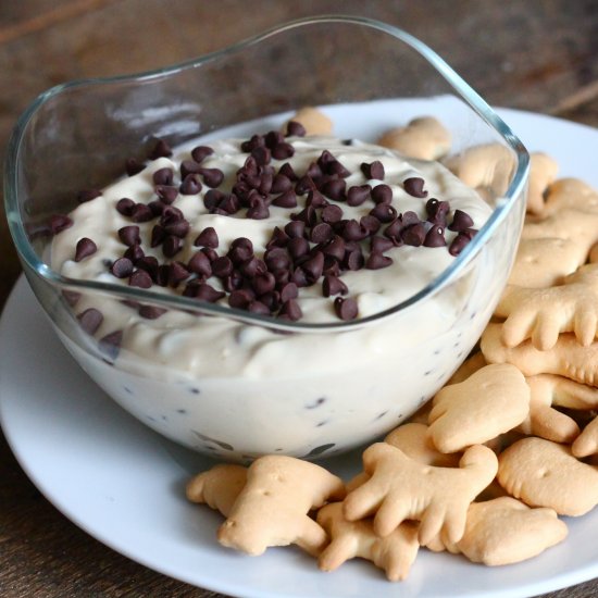 Greek Yogurt Cookie Dough Dip