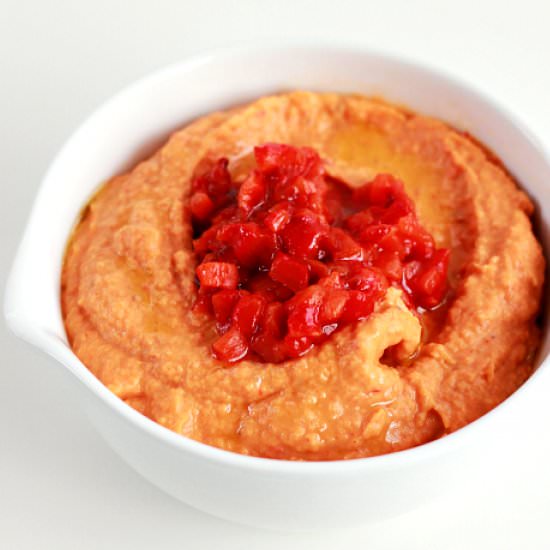 Roasted Red Pepper Hummus