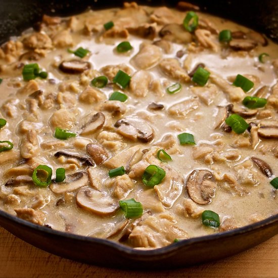 Mushroom Cream Chicken