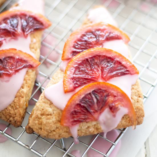 Blood Orange Scones