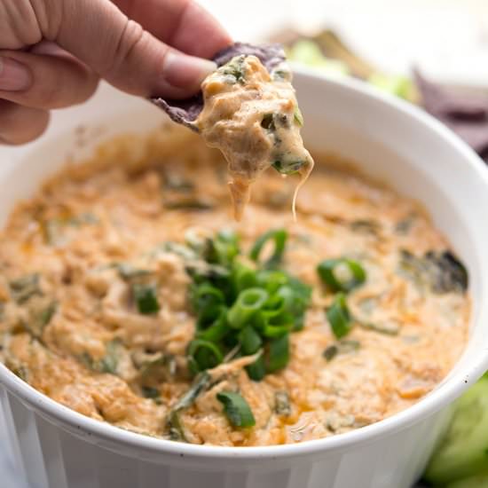 Buffalo Jackfruit Spinach Dip