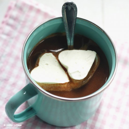 Sweet chai hot chocolate