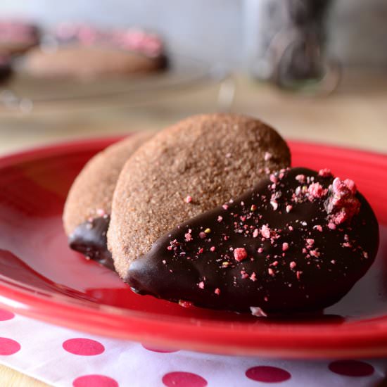 Chocolate Sweetheart Cookies (GF)