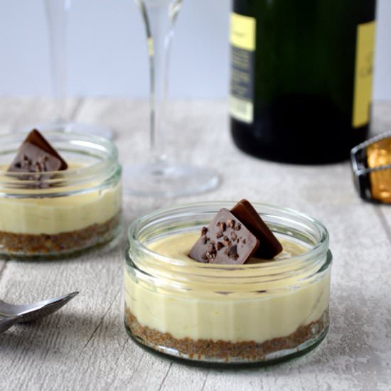 Passionfruit Cheesecake Pots