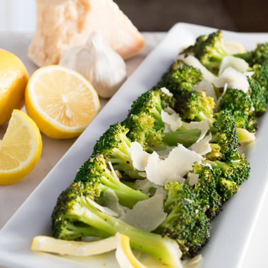 Lemon Garlic Broccoli