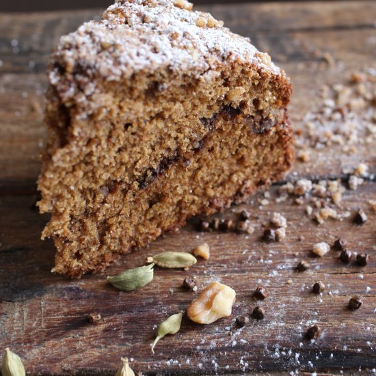 Cardamom Crumb Cake