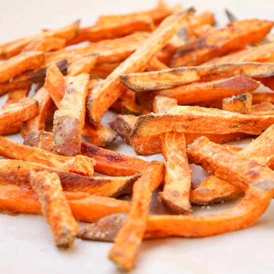 Smokey Sweet Potato Oven Fries