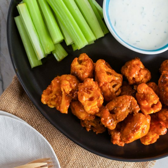 Buffalo Cauliflower Bites