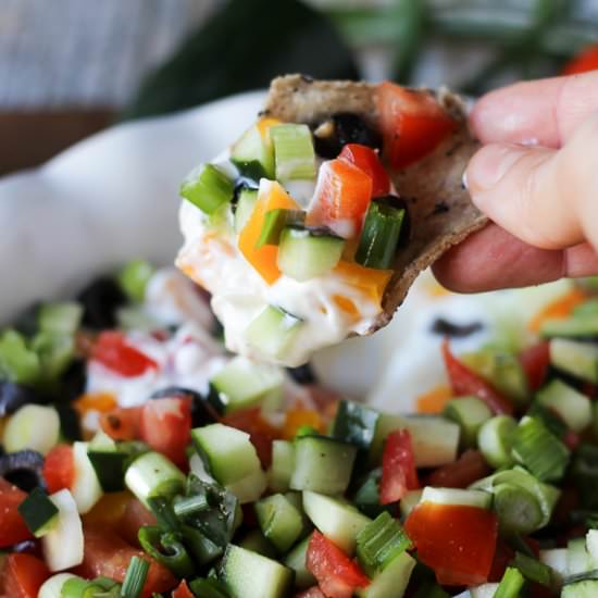 Loaded Veggie Dip