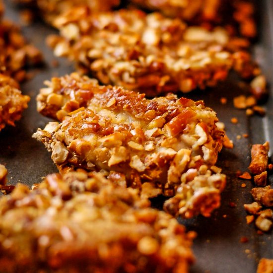 (GF) Pretzel Coated Chicken Tenders