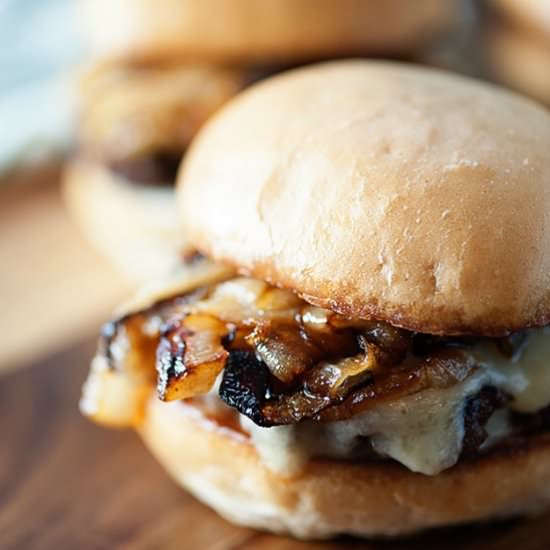 French Onion Sliders