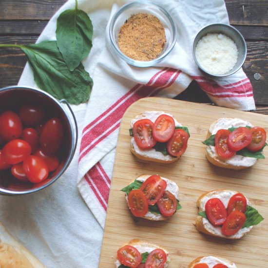 Healthy Italian Bread Bites