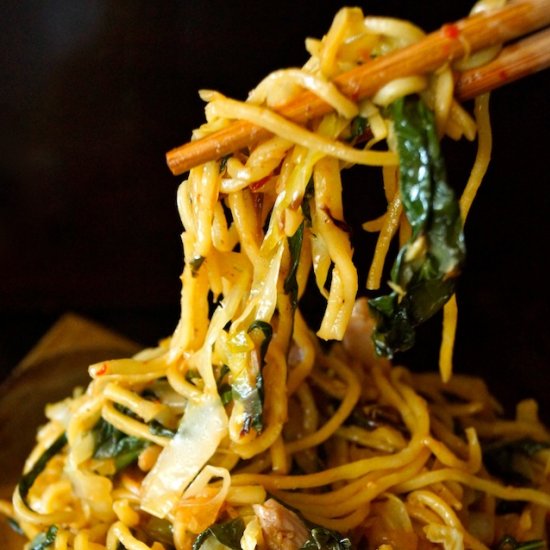 Chile Spiced Chinese Noodles