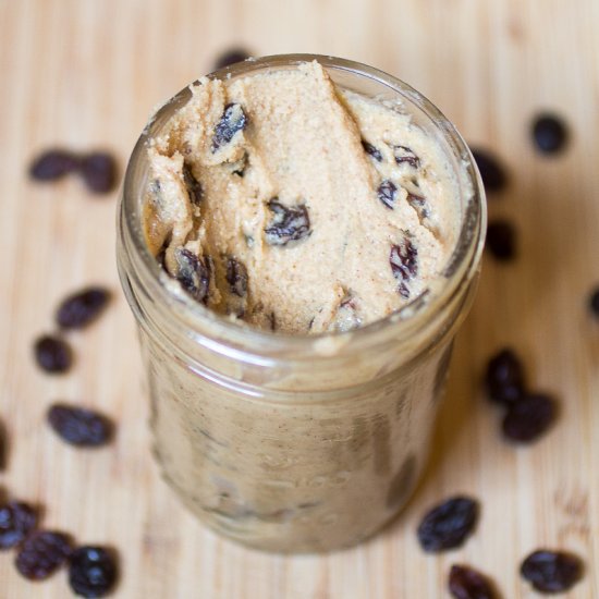 Cinnamon raisin swirl peanut butter