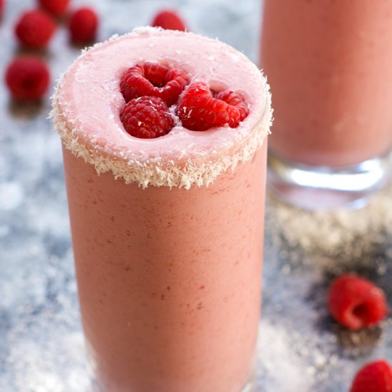 Raspberry Colada Smoothie