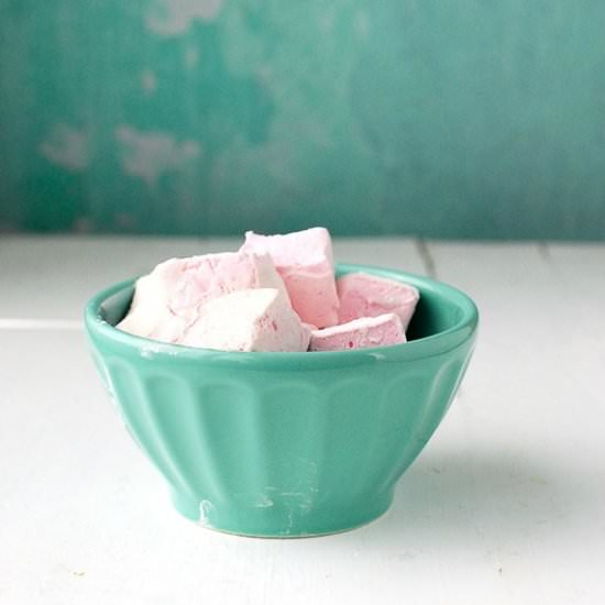 Rose-flavored Marshmallows