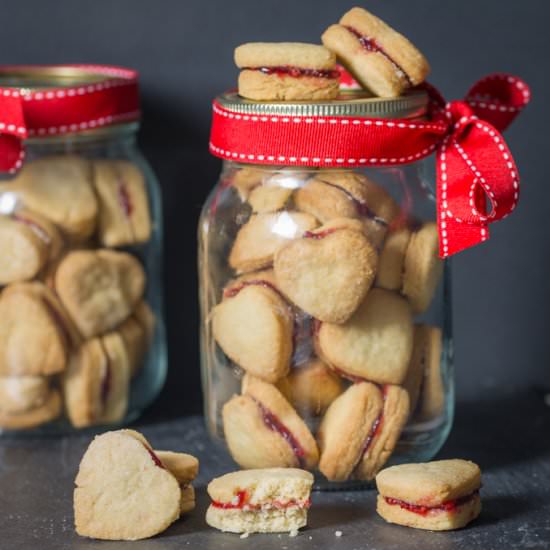 Easy Valentines Shortbread