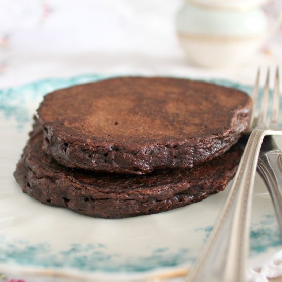 Paleo Chocolate Monkey Pancakes