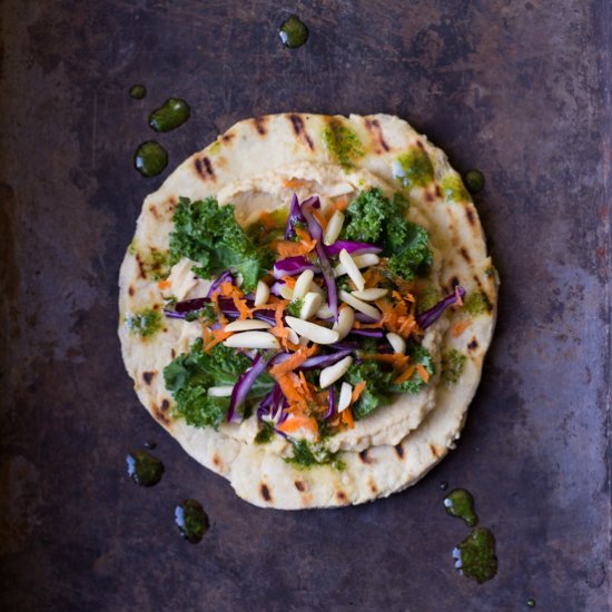 Flatbread with Hummus