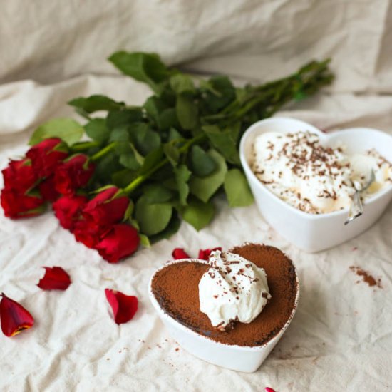 Heart-Shaped Chocolate Tart