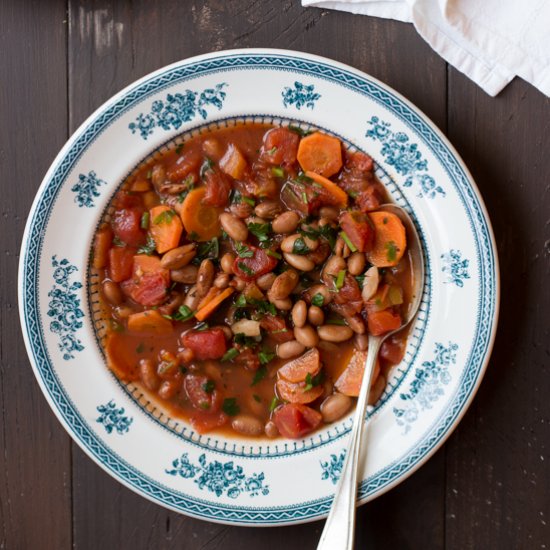 Borlotti Bean Soup