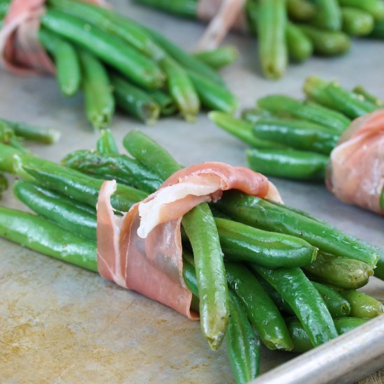 Prosciutto Wrapped Green Beans