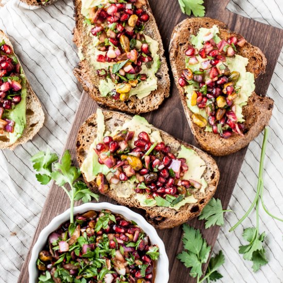 Pomegranate & Pistachio Relish