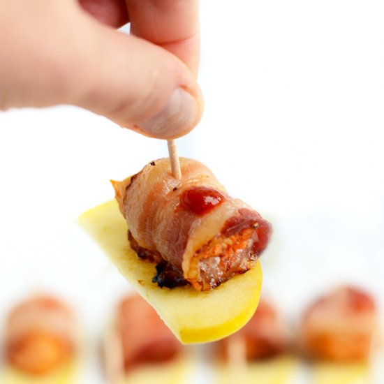 Bacon-Wrapped Sriracha Chicken