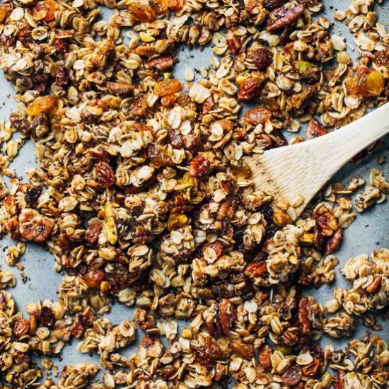 Our Favorite Coconut Oil Granola