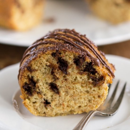 Healthier Chocolate Chip Cake