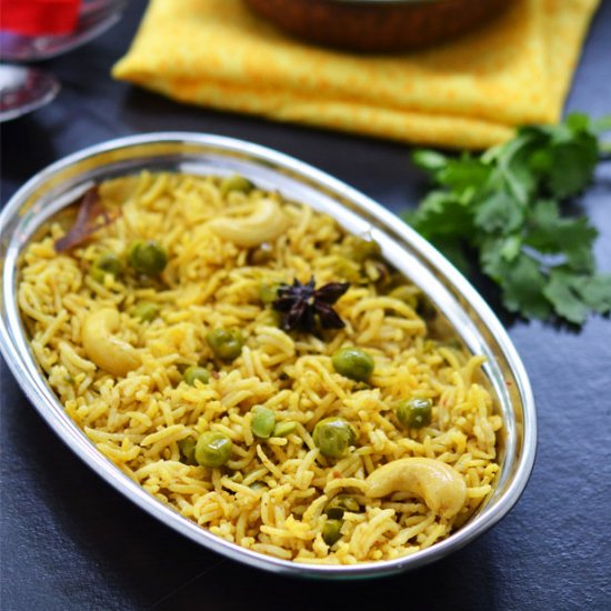 Masala Matar Pulao