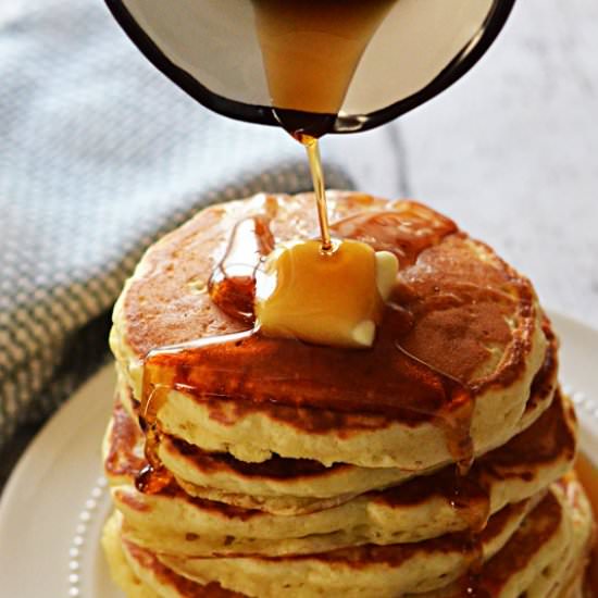 Fluffy Old Fashioned Pancakes