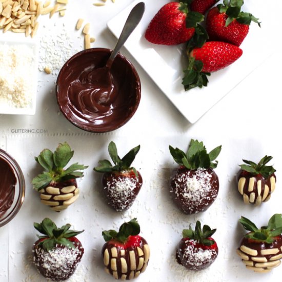 Nutella Covered Strawberries