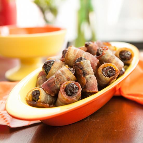 Bacon Wrapped Dates