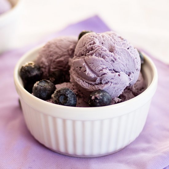 Blueberry Ice Cream