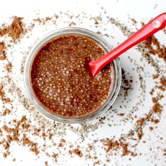 Vegan Chocolate Chia Pudding