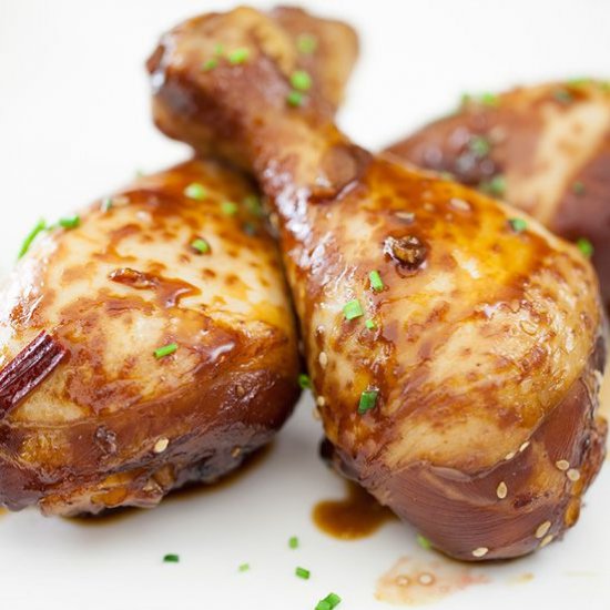 Marinated chicken legs