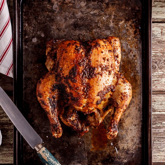 Kick-ass roast chicken