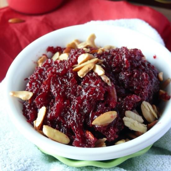 Beetroot halva