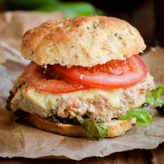 Spicy Maui Turkey Burgers and Buns