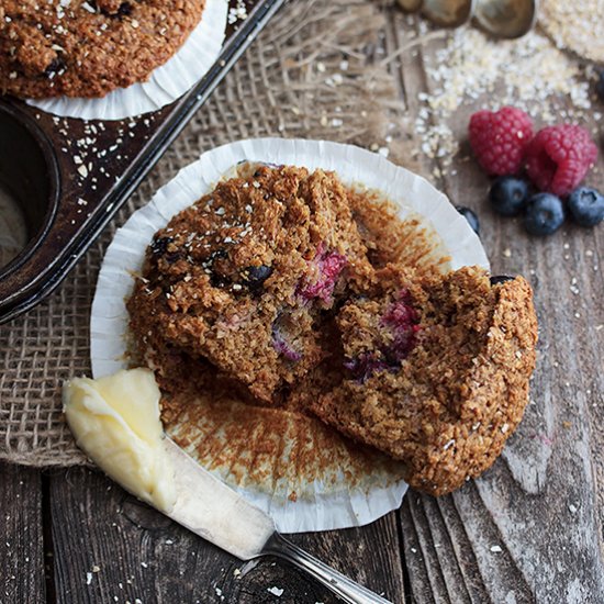 Berry Bran Muffins