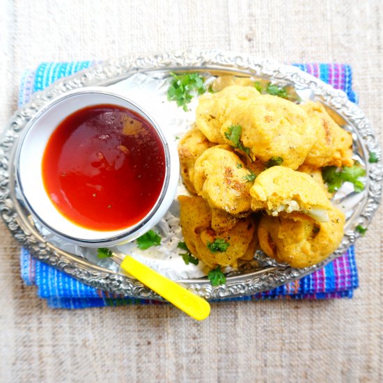 Cauliflower Fritters