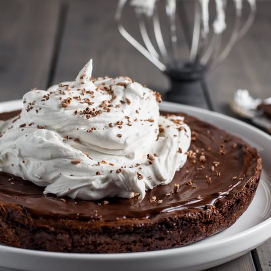 Flourless Brownie Tart